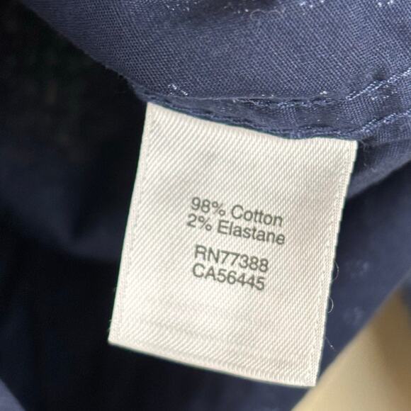 NWOT J.Crew Mercantile Flex Printed Button-Up Shirt Size Small in Blue - Picture 4 of 6